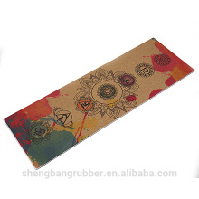 Machine Washable Non-slip Comfort Antimicrobial Absorbent superior materials eco linen yoga mat